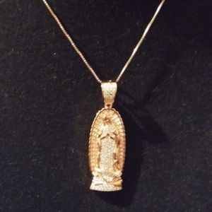 "VIRGIN MARY" NECKLACE - 925SILVER